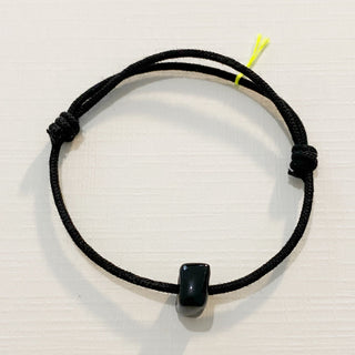 Bracelet P'tit Captain - Porcelaines au choix - Noir - Version mini
