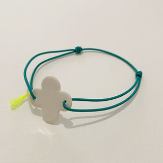 Bracelet L'indispensable - Trèfle 2024 - Turquoise