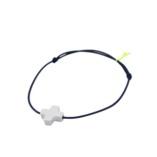 Bracelet L'inoubliable - Porcelaines au choix - Bleu marine