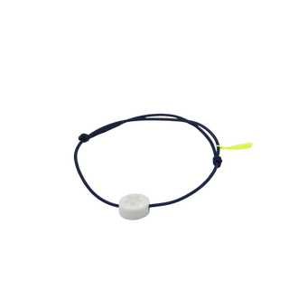 Bracelet L'inoubliable - Porcelaines au choix - Bleu marine